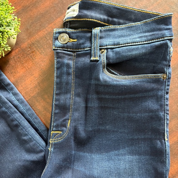 Hudson Jeans Women's Deep Blue Skinny Jeans - Picture 3 of 10